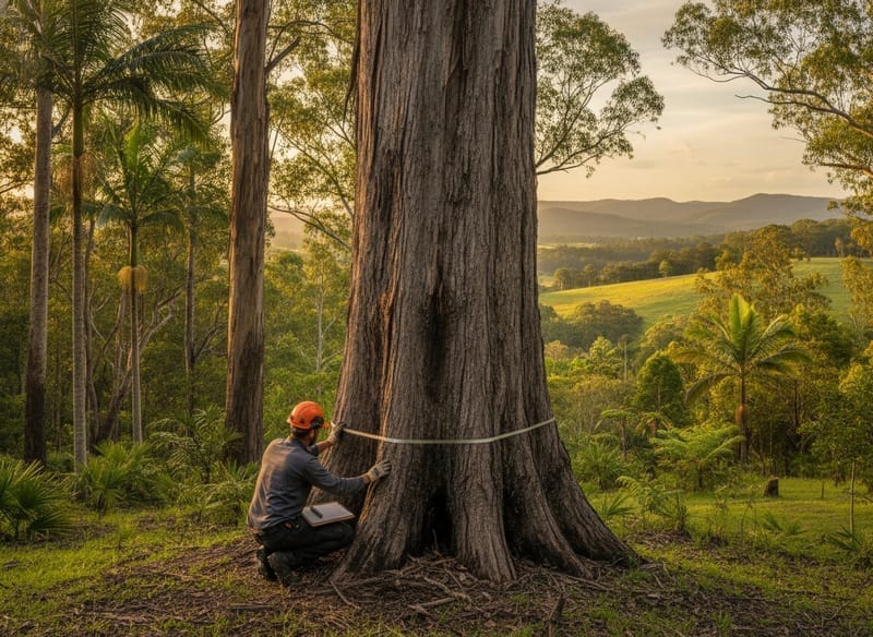 Arborist Report performed by Dandenong Ranges Arborist in the Dandenong Ranges