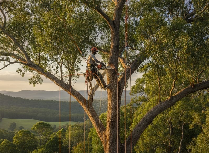Tree Removal performed by Dandenong Ranges Arborist in the Dandenong Ranges